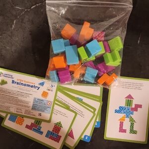 Brainometry Shape-Building Puzzle Set - Multicolor